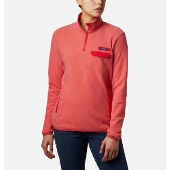 Columbia Ženske Puloveri - Harborside II Fleece Crvene | XGTL-63978